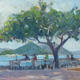 Under the badamier tree…