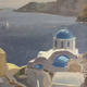 Blue Domes of Santorini