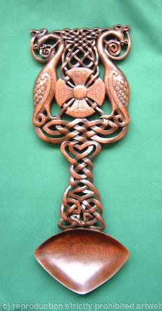 Celtic Love spoon