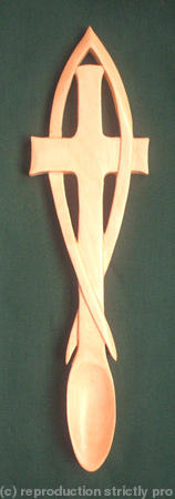A50* Christian Cross with Icthus