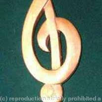 A25* Treble Clef - Music 24.00