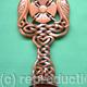 Celtic Love spoon