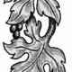 Vine leaves pattern
