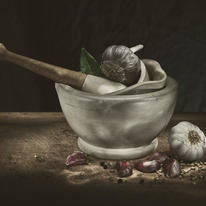 hidden Garlic Bowl by Roy Mathews