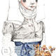 Handmaid to the Dog… | | | mixed media Handmaid to the Dog…