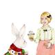 Alice and White Rabbit…