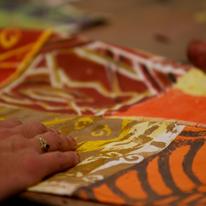 Fabric swatches for Mercy, Canterbury College. 