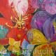 Aurora South | (sold) | 20 x 20cm | Mixed media on boxed canvas Aurora South