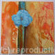 Forget Me Not | (sold) | 30 x 30cm | Acrylic on Boxed Canvas Forget Me Not