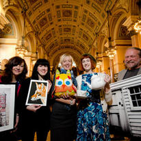 Winter-Arts-Market-artists-indoor
