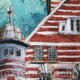 White Star Building… | £20 | 29 x 7cm | mono print mixed media White Star Building…