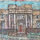 Liverpool Institute | £20 | 29 x 21cm | mono print mixed media Liverpool Institute