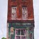 The Oxford, Liverpool | £35 | 29 x 7cm | mono print & mixed media The Oxford, Liverpool