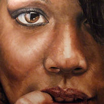 Woman in makeup