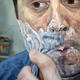 Morning Shave | | 80 x 80cm | Oil on canvas Morning Shave
