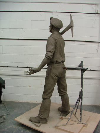 The finished clay