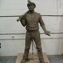 The finished clay