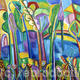 Poplar Trees | | | Oil on Canvas Poplar Trees