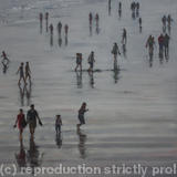 Santa Monica Beach LA - Oil on Canvas