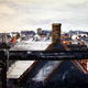 Aberystwyth Rooftops | | 76 x 60cm | Acrylic on Box Canvas Aberystwyth Rooftops