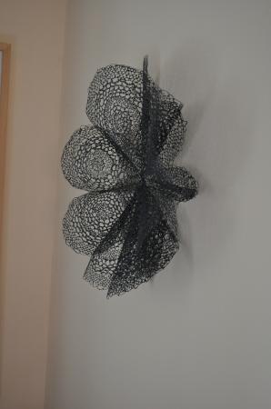 Black Bloom Wall Adornment