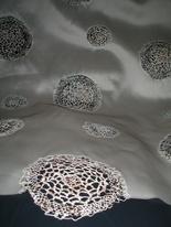 Eternal Lace and silk wall hanging