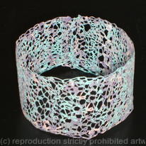 hidden Aqua Bangle