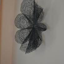 Black Bloom Wall Adornment