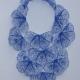 Bright Blue Petal Neckpiece
