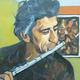 the Flautist | £300 | 30 x 35cm | oil on canvas the Flautist