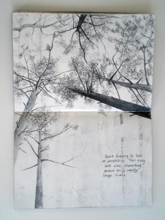 Study for large drawing