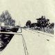 Street Scene No14 | | 12 x 19cm | Ink on Acetate Street Scene No14