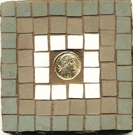 Roman coin Coaster