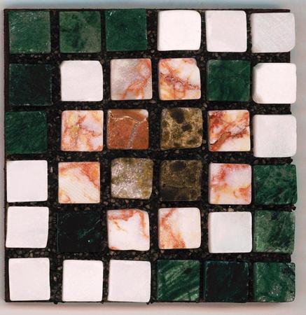 Roman Geometric Marble Mosaic Kit