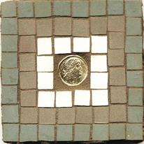 Roman coin Coaster