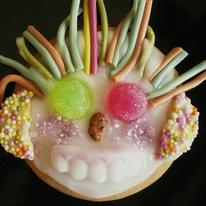 Edible mosaic Funny Face