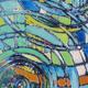 Waterborn | £670 | 50 x 110cm | Acrylic on textured board Waterborn