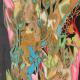 The Old Olive Tree | (sold) | 60 x 30cm | Acrylic on Board The Old Olive Tree
