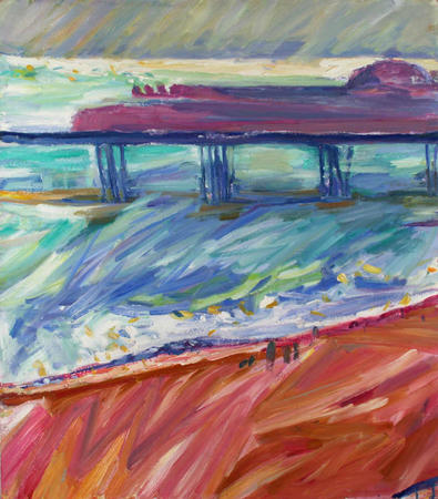 Funfair Pier Evening (left)