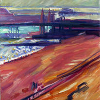 Funfair Pier Evening (right)