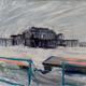 Brighton Pier from West,… | | 107 x 122cm | Oil on board Brighton Pier from West,…