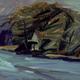 Boathouse at Pangbourne… | | 61 x 76cm | Oil on board Boathouse at Pangbourne…