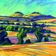 Wittenham Clumps, 2007 | £1025 | 51 x 71cm | Oil on board Wittenham Clumps, 2007