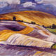 Stubble Fields near… | | 79 x 84cm | Oil on board Stubble Fields near…