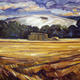 White Fint Field with… | | 107 x 122cm | Oil on board White Fint Field with…