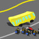 school bus with kids
