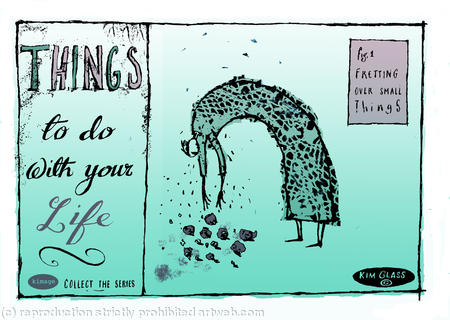 fretting over small things