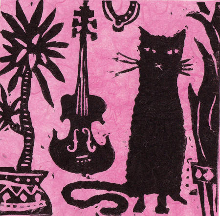 Cat and fiddle