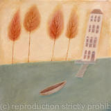 untitled - oil on board