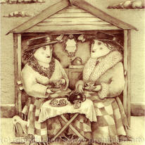 Tea on the shore
